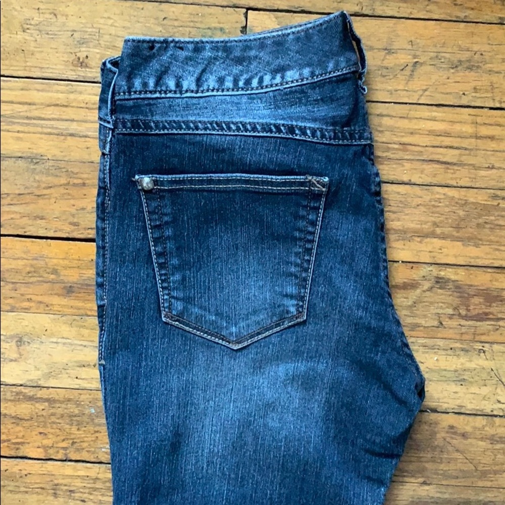 Express Barely Boot Jeans